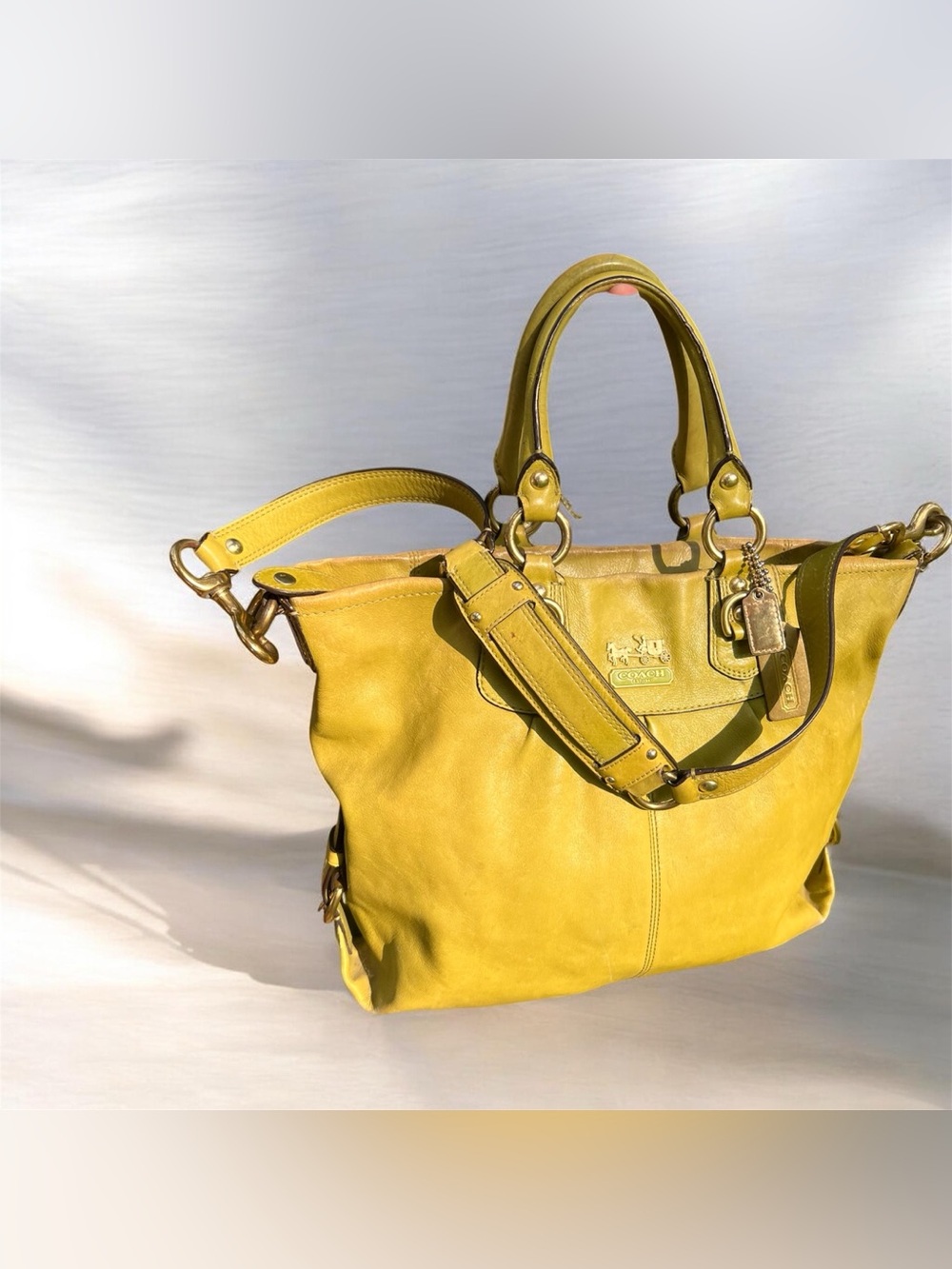 Coach Madison Julianne Satchel Shoulder Bag
